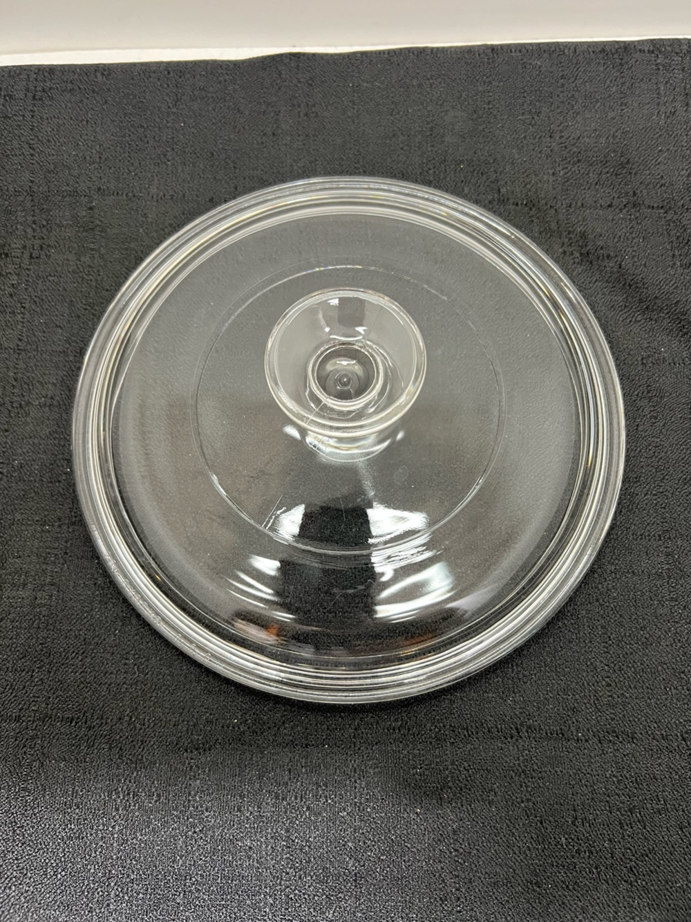 Vintage Pyrex G-5-C Round Clear Glass Lid